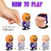 ArtCreativity Halloween Wind Up Toys – Set of 24 Wind Up Halloween Toys for Kids – Assorted Halloween Favors Windup Toys, Unique Designs Halloween Basket Stuffers for Kids