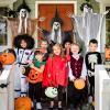ArtCreativity Hanging Witches – 3ft x 2ft Halloween Witch Decor with Bendable Foam Arms for Indoor and Outdoor Use – Spooky Outdoor Decorations