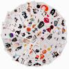 ArtCreativity Individual Halloween Temporary Tattoos for Kids – Pack of 160-2 Inch Non-Toxic Tattoos in 8 Spooky Designs – Trick or Treat Halloween Gifts, Party Favors Supplies, and Goodie Bag Fillers(Glow in the dark  228 Tattoos)