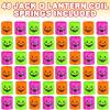 ArtCreativity Jack-O-Lantern Coil Springs, Set of 48, Plastic Pumpkin Mni Slinky Toys in Assorted Colors, Non-Candy Halloween Treats, Spooky Gifts Fun Party Favors, Goodie Bag Fillers for Kids