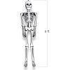 ArtCreativity Life-Size Halloween Skeleton Inflate Decoration (6ft Tall) Cute and Creepy Home Decor | for Indoor and Outdoor Use | Halloween Party Supplies, Contest Prize for Kids