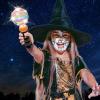 ArtCreativity Light Up Halloween Toys for Kids, Pumpkin Magic Wand, Light Up Toys for Kids with Lights & Spinning Effects, for Kids, Toddlers, and Baby’s, Unique Halloween Party Favors(Light Up with Sounds)