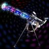 ArtCreativity Light Up Rotary Machine Toy Gun with Tripod Stand – Rotating Barrel, LED and Sound Effects – 23 Inch Pretend Play Military Rifle – Batteries Included – Gift for Kids