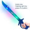 ArtCreativity Light Up Shark Sword for Kids (Set of 2) – 15 Inch Light Up Boy Toys with Flashing LED Lights, Toys for Boys 4-6 – Fun Play Swords Gifts That Elevate Your Kids Custume