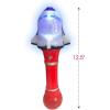 ArtCreativity Light Up Shuttle Bubble Blower Wand – 12.5 Inch Illuminating Bubble Blower with Thrilling LED Effects, Batteries and Bubble Fluid Included, Great Gift Idea, Party Favor – Assorted Colors