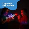 ArtCreativity Light Up Space Gun Toy for Kids – 12.5 Inch Alien Blaster with Multicolor LEDs, Sound Effects, Batteries Included, Fun Halloween Costume Accessory and Party Toy
