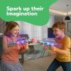 ArtCreativity Light Up Space Gun Toy for Kids – 12.5 Inch Alien Blaster with Multicolor LEDs, Sound Effects, Batteries Included, Fun Halloween Costume Accessory and Party Toy