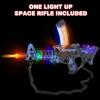 ArtCreativity Light Up Space Rifle Toy Gun, Cool LED and Sound Effects, 20.5 Inch Pretend Play Military Submachine Pistol with Batteries Included, Great Gift for Boys and Girls