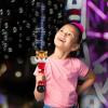 ArtCreativity Light Up Tiger Bubble Blower Wand, 12 Inch Illuminating Bubble Blower with Thrilling LED Effects for Kids, Batteries and Bubble Fluid Included, Great Gift Idea, Party Favor