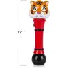 ArtCreativity Light Up Tiger Bubble Blower Wand, 12 Inch Illuminating Bubble Blower with Thrilling LED Effects for Kids, Batteries and Bubble Fluid Included, Great Gift Idea, Party Favor
