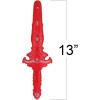ArtCreativity Light Up Toy Swords with Sounds, LED Toy Set with Removable Covers, Plastic Swords, Warrior Halloween Costume Accessories, Light Up Halloween Toys, for Kids