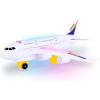 ArtCreativity Light-Up Airplane Toy – Kids Airplane Toy with Takeoff Sounds, LED Lights, and Moving Wheels – Bump and Go Action, for Kids Ages 4-8, Boys and Girls Birthday Present