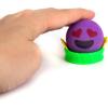 ArtCreativity Light-Up Jumping Popper Toys for Kids – 24 PCS LED Spring Launchers with Flashing Lights, Emoticon Faces, Jump Up to 4 Feet, Party Favors, Goodie Bag Fillers for Boys & Girls