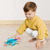 ArtCreativity Light-Up Transparent Airplane Toy for Toddlers 1-3, Fun Bump-and-Go Plane Toy for Kids 3-5, with Colorful Moving Gears, Music, and LED Effects – Perfect Airplane Gift for Boys and Girls