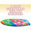 ArtCreativity Luau Surfboard Inflate, Inflatable Surfboard for Beach, Tropical and Luau Party Decorations, Inflatable Pool Toy for Kids and Adults, Beach Party Inflate(34″ X 12″)