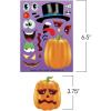 ArtCreativity Make Your Own Jack-O-Lantern Face Sticker Set – 24 Sheets – Customizable Halloween Stickers for Kids, Fun Crafts Classroom Activity, Best for Halloween Party Favors, Goodie Bag Fillers(36 Pack)