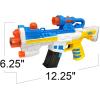 ArtCreativity Mega Bubble Blaster with Flashing Lights and Sounds, Includes Light Up Bubble Gun and 2 Bubble Refill Bottles, Special Ops Bubble Machine Gun with Shoulder Strap, Great Gift for Ages 3+