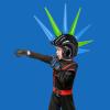 ArtCreativity Mohawk Inflate, 1pc, Inflatable Mohawk Prop, 22 Inches Tall Halloween Costume Accessory, Swimming Pool Party Inflate, Dress Up Accessories for Girls and Boys