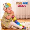 ArtCreativity Musical Caterpillar Baby Toy – 22.8″ Tummy Time Caterpillar for Babies – Plush Sensory Caterpillar Toy for 6 9 12 Months – Gifts for Baby Boy or Girl – Tummy Time Toy for Infants