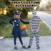 ArtCreativity Police Badge and Toy Handcuffs – Kids Polices Costume Accessories Set – Cop Badge with Clip and Chain – Metal Kids Handcuff Play Set with 2 Key – Police Toys for Halloween Costume