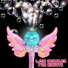 ArtCreativity Princess Bubble Wand for Kids, Light Up Bubble Blower Maker Machine with LED & Sounds, Toddler Bubbles Toy, Fluid Solution Included, Great Gift Idea, Princess Toy Party Favor for Kids