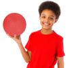 ArtCreativity Red Playground Ball for Kids, Bouncy 10 Inch Kick Ball for Backyard, Park, and Beach Outdoor Fun, Durable Outside Play Toys for Boys and Girls – Sold Deflated