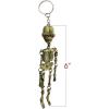 ArtCreativity Skeleton Keychains with Moveable Parts, Set of 24, Cool Halloween Party Favors for Kids, Non-Candy Trick or Treat Supplies, Fun Goodie Bag Fillers and Gifts for Pirate-Themed Parties