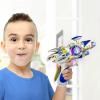 ArtCreativity Space Blaster Toy Gun – Light Up Alien Ray Gun with Flashing LEDs & Sound, Futuristic Space Gun Toy with Batteries Included, Fun Gift for Kids