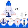 ArtCreativity Spaceship Bubble Toy – Outer Space Bubble Machine with Bubble Solution and Astronaut Figurine – Bubble Makers for Kids Outside Play – Space Toys for Kids – Galaxy Party Supplies