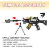ArtCreativity Special Forces Toy Machine Gun with LEDs, Sound & Bayonet | 22” Kids’ Light Up Military Assault Rifle | Cool Stand & Shoulder Strap | Batteries Included | Great Gift for Boys and Girls