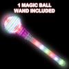 ArtCreativity Spinning Light Up Wand for Kids, 14-Inch LED Light Wand with Batteries Included, Fun Light Up Spinning Wand for Boys and Girls, Perfect Party Favor or Birthday Gift