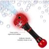 ArtCreativity T-Rex Bubble Wand Toys – Light Up Illuminating Dinosaur Bubble Maker Wand, Bubble Blower with Cool LED Effects for Kids, Batteries and Bubble Fluid Included, Great Gift Idea, Party Favor
