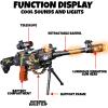 ArtCreativity Toy Gun with Scope, Stand and Realistic Sound Effects – Military Toy for Boys Aged 8-12
