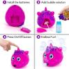ArtCreativity Unicorn Bubble Machine for Kids, Set of 2, Bubble Blower with Bubble Solution Included, Pink & Purple Unicorn Bubble Toys for Girls & Boys, Princess Party Favors & Goodie Bag Filler