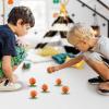 ArtCreativity Wind Up Pumpkin Halloween Toys, Set of 12, for Kids and Adults, Non-Candy Halloween Treats and Goodie Bag Fillers, for Hours of Fun and Active Play