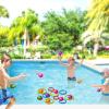 Gamie Duck Pond Matching Carnival Game for Kids, 36″ x 6″ Inflatable Pool & 20 Plastic Ducks with Numbers, Water Outdoor Game for Kids, Fun Memory Game for Backyard, Birthday Party Field Day Games(Floating Ring Toss Game)
