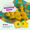 Gamie Duck Pond Matching Carnival Game for Kids, 36″ x 6″ Inflatable Pool & 20 Plastic Ducks with Numbers, Water Outdoor Game for Kids, Fun Memory Game for Backyard, Birthday Party Field Day Games(Duck Pond Matching Game)