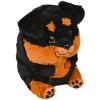 ArtCreativity Belly Buddy Rottweiler, 9 Inch Plush Stuffed Dog, Super Soft and Cuddly Toy, Cute Nursery Décor, Best Gift for Baby Shower, Boys and Girls Ages 3+