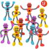 imageArtCreativity Bendable Robot Figures Set of 12 Flexible Men Birthday Party Favors for Boys and Girls Stress Relief Fidget Toys Sensory Toys for Kids and Adults Goody Bag Stuffers
