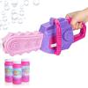 ArtCreativity Bubble Chainsaw for Kids, Electronic Bubble Blower Machine with Bubble Solution Included, Bubble Machine with Realistic Sound, Outdoor Girls Toy Ages 1 2 4 5 6 7 8