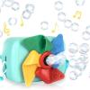 ArtCreativity Camera Bubble Machine for Kids – Camera Shaped Bubble Toy with Neck Strap and Solution – Small Bubble Machine for Kids with Sounds, Music, and Lights for Extra Fun