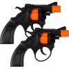 ArtCreativity Cap Gun Revolver Toy for Kids – Set of 2 Toy Cap Guns with Safe Shooter Design, Classic Pistol Toys for Boys and Girls Ages 4+