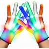 ArtCreativity Cool Toys LED Gloves for Kids, Light Up Gloves for Boys and Girls, Ideal for Halloween & Christmas Parties with 6 Flash Mode, Kids Gloves for 6 7 8 9 10 Year – 1 Pair – Fun Toys Gift