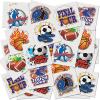 ArtCreativity Dragon Individual Temporary Tattoos for Kids – Bulk Pack of 144 Pre-Cut Dragons Tattoos in Assorted Designs, Non-Toxic 2 Inch – Dragon Tattoo Birthday Party Favors, Goodie Bag Stuffers(Sports)