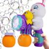 ArtCreativity Easter Bunny Bubble Blaster Toy -Summer Outdoor Fun for Toddlers – Custom Cheerful Bunny & Chick Bubble Machine with Refill Solution, Lights & Batteries – Easter Basket Stocking Stuffers
