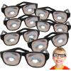 ArtCreativity Funny Eyes Disguise Glasses, Set of 12, Hilarious Glasses for Kids, Unique Halloween Costume Accessories and Photo Booth Props, Fun Birthday Party Favors and Goodie Bag Fillers