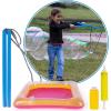 ArtCreativity Giant Bubble Wand Kit with Bubble Rope, Bubble Solution Concentrate, Inflatable Tray, and Pump, Bubble Rope for Large Bubbles – Giant Bubble Maker Toys – Summer Activities for Kids