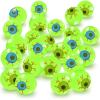 ArtCreativity Glow in the Dark Eye Bouncing Balls – Bulk Pack of 12 – 1.25 Inch High Bounce Bouncy Balls for Kids, Glowing Party Favors and Goodie Bag Fillers for Boys and Girls