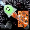 ArtCreativity Halloween Bubble Wand for Kids, 14″ Light Up Ghost Bubble Wand for Toddlers with LED & Halloween Music, Halloween Boo Basket Stuffers for Kids, Halloween Toys for Toddlers(Pack of 1)