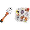 ArtCreativity Halloween Party Favors Set – Includes 1 Halloween Light up Ghost Bubble Blower Wand + Halloween Temporary Tattoos Pack of 144-2 Inch